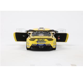 ALPINE A110 RGT+ YELLOW #4 M.FUSTER / D.FUENTES RALLYE DU MONT BLANC 2025 Solido 1:18 Metallmodell